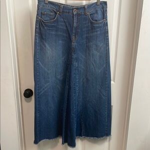 Women’s Denim Maxi Skirt